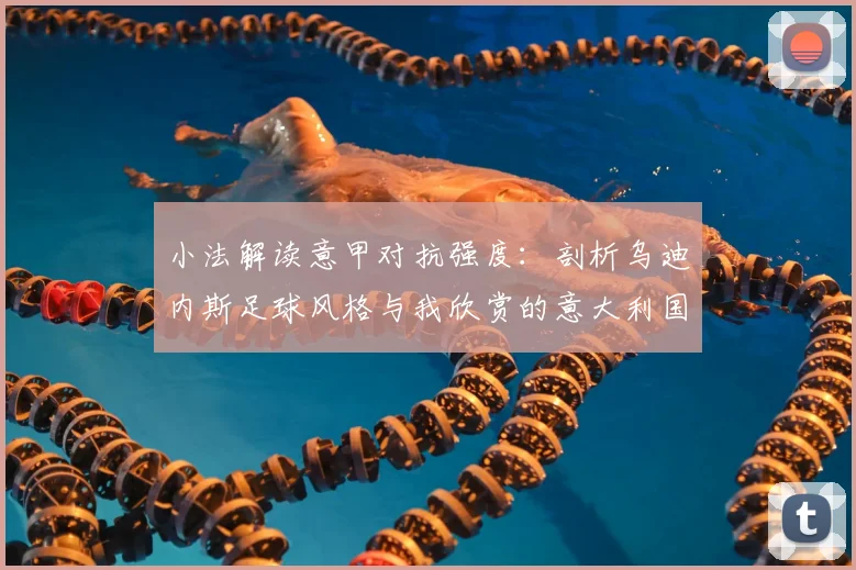 小法解读意甲对抗强度：剖析乌迪内斯足球风格与我欣赏的意大利国脚